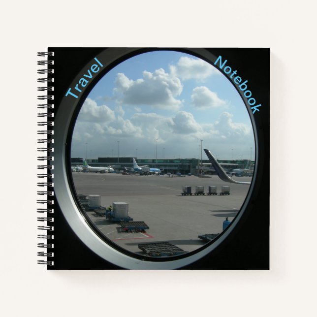 Airport Travel Notebook Notizbuch (Vorderseite)