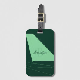 Airpplane Tail Fin Luggage Tag Gepäckanhänger