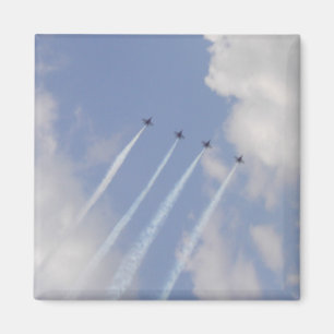 Airshow Military Jet Formation Magnet