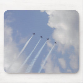 Airshow Military Jet Formation Mousepad