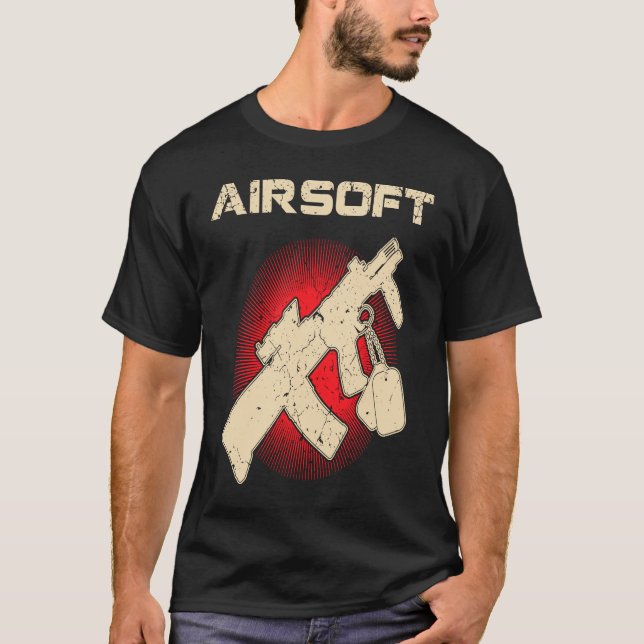 Airsoft Airsoft Marker Military Look T-Shirt (Vorderseite)