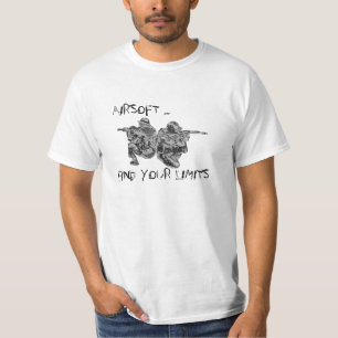 airsoft find your limits T-Shirt