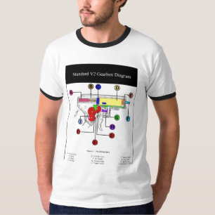 Airsoft Gearbox Diagram T-Shirt