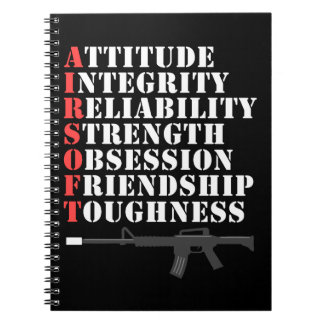 Airsoft Geschenk Notizblock