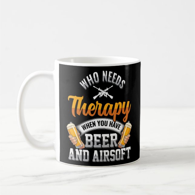 Airsoft Shooting Sports Enthusiasten Basic Gun Aim Kaffeetasse (Links)