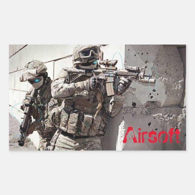 Airsoft Stickers (Vorderseite)