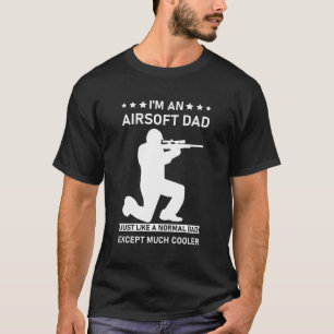 Airsoft-Vater ist genauso wie normaler Vater, auße T-Shirt