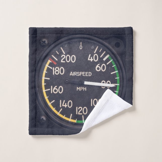 Airspeed Gauge Waschlappen (Waschlappen)
