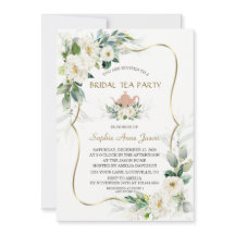Airy Greenery White Blume Gold Brautparty