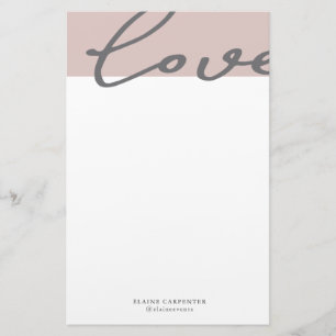 Airy Pastel Personalisiertes Papier