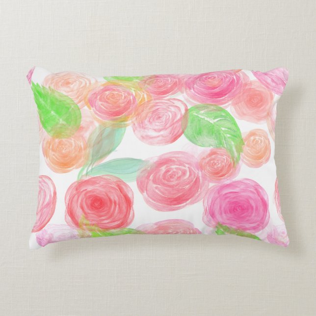 Airy-Rose Dekokissen (Vorderseite)