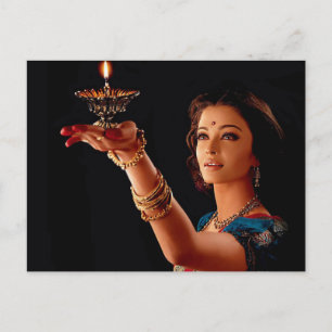 Aishwarya Rai Postkarte