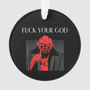 Aist Goat Satan Baphomet GIft Ornament