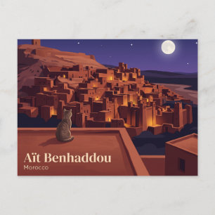 Aït Benhaddou Marokko Postkarte