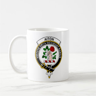 Aiton Tartan Kaffee Tasse - Größe 11oz
