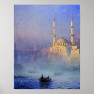 Aivazovsky - Moschee von Konstantinopel Poster