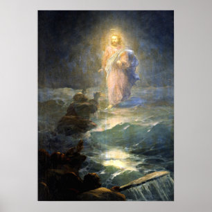 Aivazovsky - Wasserwandern Poster