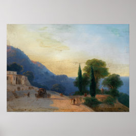Aivazowsky - Sommertag auf der Krim Poster