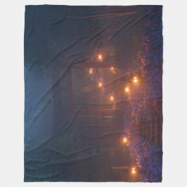 Ajisai no Kaidan (Nacht) Fleecedecke