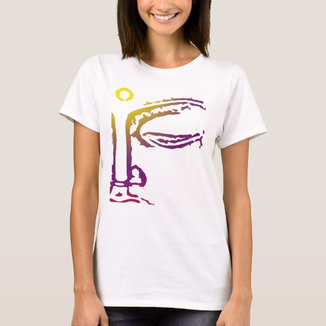 Ajna (Hirn-Auge) Kurze und lange Schläfchen-Shirt T-Shirt (Vorderseite)