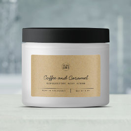 Ajouter des lignes de script gris logo Étiquette d