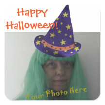 Ajouter des stickers Assistant Halloween photo