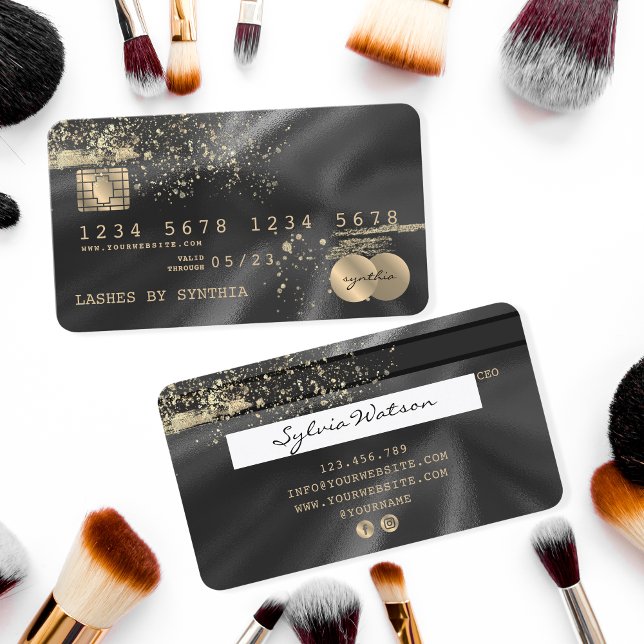 Ajouter le style de votre carte de crédit logo (Créateur téléchargé)