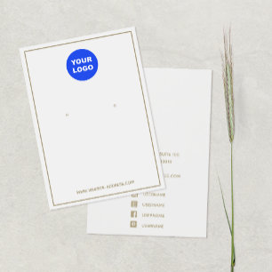 Ajouter Logo Gray Écouter Écran Bijoux