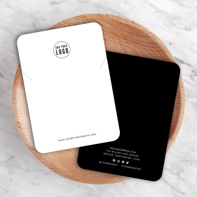 Ajouter Logo Moderne Couleur Personnalisée Collier (Créateur téléchargé)