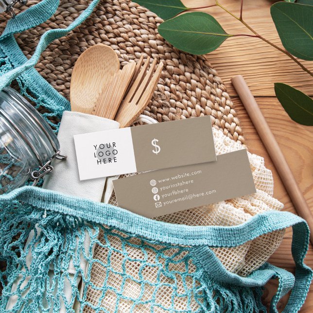 Ajouter Logo Tan Beige Grey Social Media Prix Bali (Créateur téléchargé)