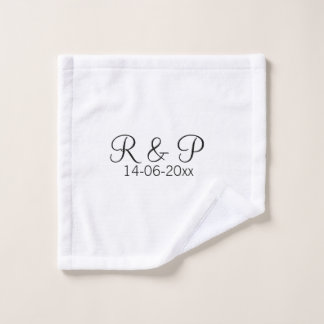 Ajouter monogramme du nom du couple ajouter date a