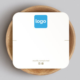 Ajouter un Carré de collier de logo