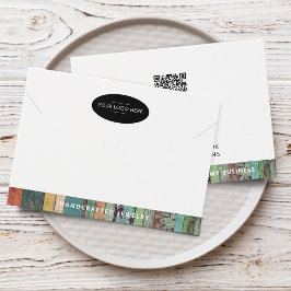 Ajouter un code QR de logo d'entreprise Carte de p