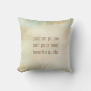 ajouter un devis coussin original aquarelle design