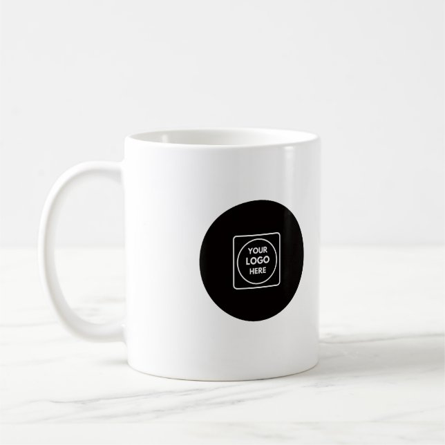 Ajouter un logo à une tasse de café personnalisée  (Gauche)