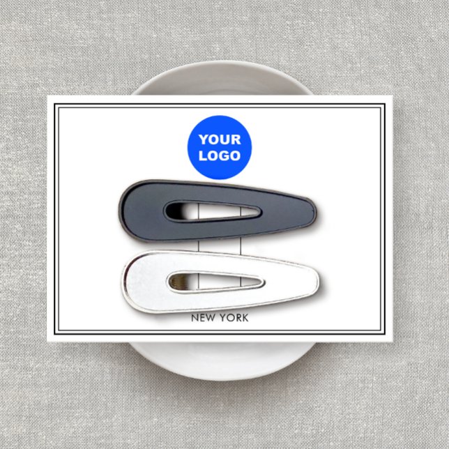 Ajouter un logo - écran d'accessoires pour cheveux (Créateur téléchargé)