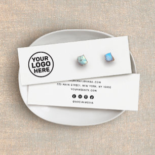 Ajouter Un Logo Personnalisé Blanc Écran Porte-ore