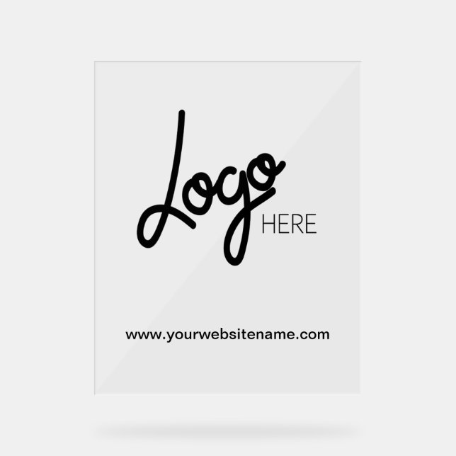 Ajouter un logo professionnel en acrylique (Recto)