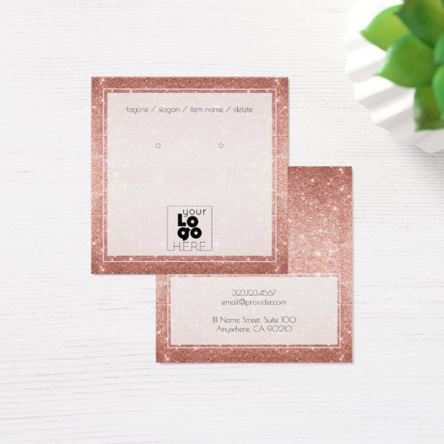Ajouter Un Logo Rose Parties scintillant Or  Écout (Bureau)
