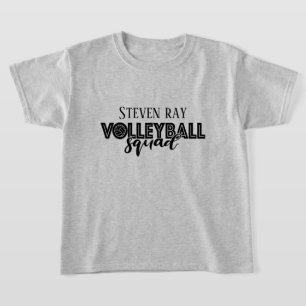 ajouter un nom aux T-shirts de l'équipe de volley-