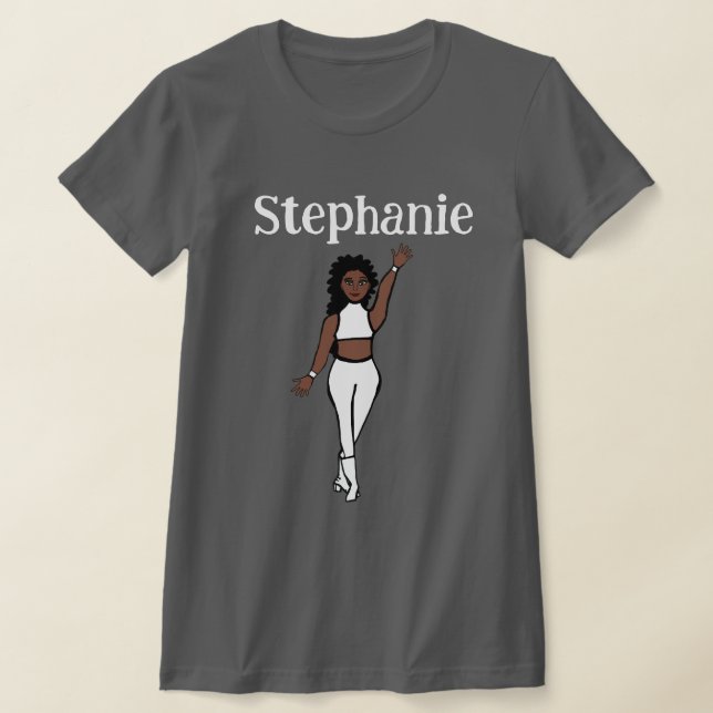 Ajouter Un Nom White Dancer T-Shirt (Poser)