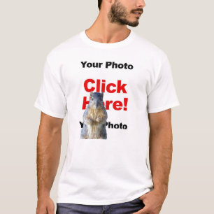 Ajouter Un T-shirt Photo Personnalisé D'Écureuil