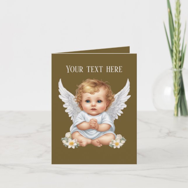 Ajouter un texte bébé Angel (Devant)