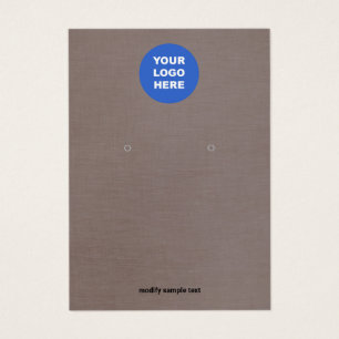 Ajouter une carte d'affichage d'oreille de logo