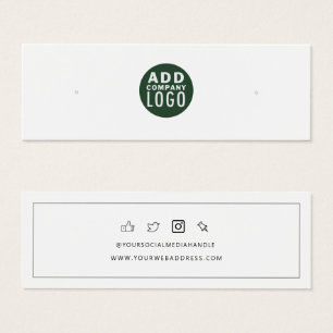 Ajouter une carte d'affichage d'oreille de logo pe