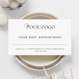 Ajouter une carte de rendez-vous professionnelle l