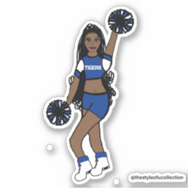 Ajouter une équipe Stickers Cheval Bleu /Blanc/ No