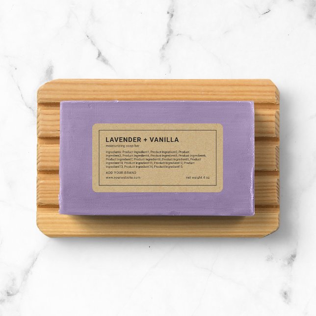 Ajouter une marque mince frontière gris Étiquette  (Créateur téléchargé)