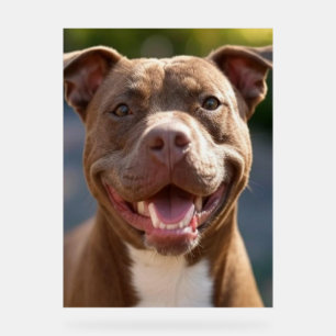 Ajouter une Personnaliser photo Pit Bull