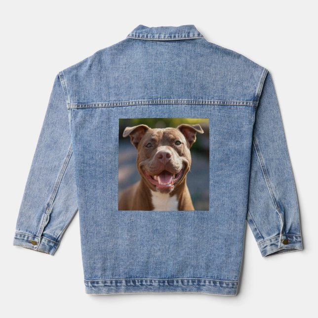 Ajouter une Personnaliser photo Pit Bull (Verso)